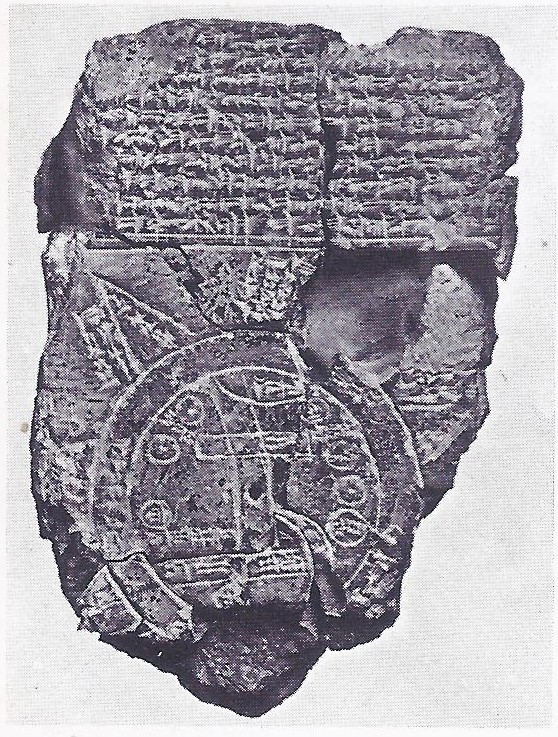 Map off Babylon c. 600 B.C. - Hittites