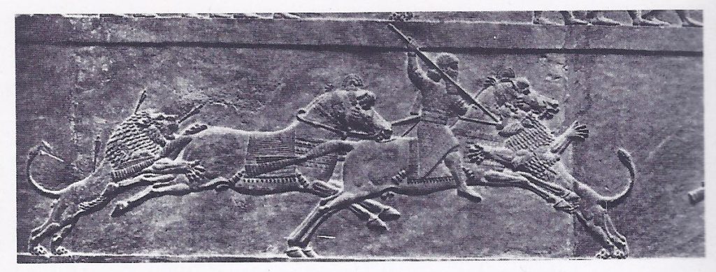 Ashurbanipal hunting