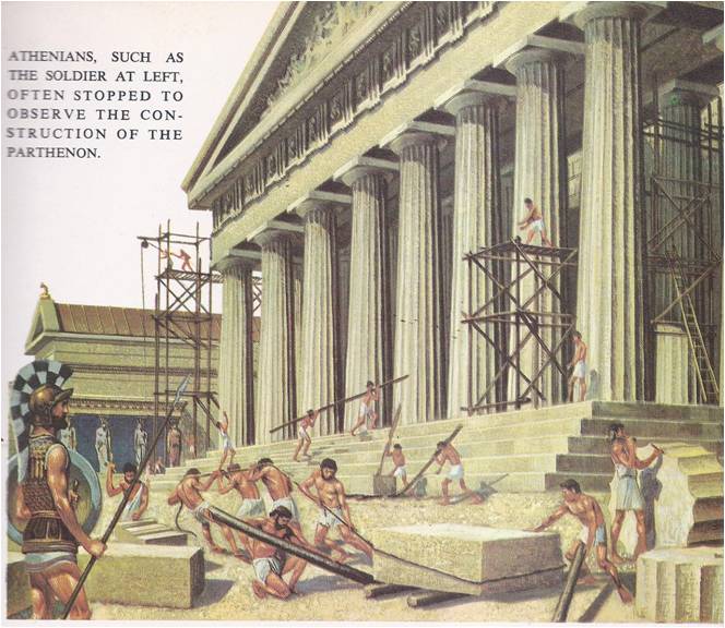 Top 103+ Images during the golden age of athens a tribute was Excellent