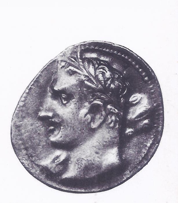 This head, from a Carthaginian coin, is possibly a likeness of the great Carthaginian leader, Hannibal.